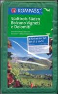 Carta escursionistica n. 698. Alto Adige Sud (set con due cartine) 1:25.000. Adatto a GPS. Digital map. DVD-ROM