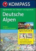 Carta digitale n. 4372. Germania. Deutsche Alpen. DVD-ROM digital map