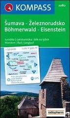 Carta escursionistica n. 2080. Repubblica Ceca. Böhmerwald Eisenstein Sumava Zeleznorudsko 1:50.000. Adatto a GPS. DVD-ROM digital map