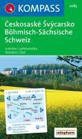 Carta escursionistica n. 2083. Repubblica Ceca. Böhmisch Sachsische Schweiz 1:50.000. Adatto a GPS. DVD-ROM digital map