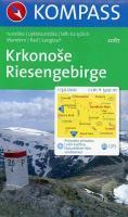 Carta escursionistica e stradale n. 2087. Repubblica Ceca. Riesengebirge Krokonose. Adatto a GPS. DVD-ROM. Digital map