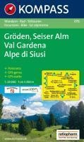 Carta escursionistica n. 076. Val Gardena, Alpe di Siusi 1:25.000. Adatto a GPS. DVD-ROM. Digital map
