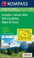 Carta escursionistica n. 076. Val Gardena, Alpe di Siusi 1:25.000. Adatto a GPS. DVD-ROM. Digital map