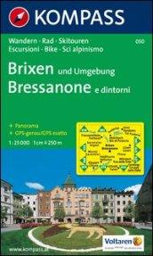 Carta escursionistica n. 050. Bressanone e dintorini 1:25.000. Adatto a GPS. Digital map. DVD-ROM