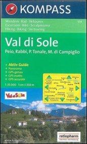 Val di Sole 1:35 000 - Madonna di Campiglio, Malè, Passo del Tonale, Peio, Rabbi