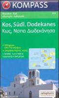 Carta escursionistica n. 252. Grecia. Kos 1:50.000. Adatto a GPS. DVD-ROM. Digital map