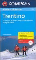 Atlante scialpinismo n. 584. Trentino. Con CD-ROM