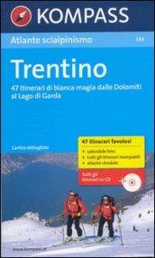 Atlante scialpinismo n. 584. Trentino. Con CD-ROM