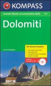 GRANDE ATLANTE ESCURSIONISTICO DELLE DOLOMITI + CD