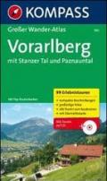 Atlante escursionistico n. 580. Grosser Wanderatlas Vorarlberg. Con CD-ROM