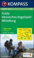 Carta escursionistica e stradale n. 461. Fulda, Hessisches Kegelspiel. Adatto a GPS. Digital map. DVD-ROM