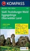 Carta escursionistica e stradale n. 844. Südliches Eggegebirge, Teutoburger Wald. Adatto a GPS. Digital map. DVD-ROM
