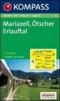 Carta escursionistica e stradale n. 22. Mariazell. Otscher, Erlauftal 1:25.000. Adatto a GPS. DVD-ROM. Digital map