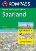 Carta digitale n. 4258. Saarland. 3 DVD-ROM. Digital map