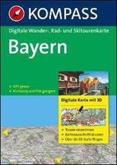 Carta digitale n. 4370. Bayern. 3 DVD-ROM. Digital map