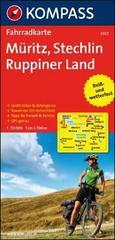 Carta cicloturistica n. 3027. Muritz, Stechlin, Ruppiner Land 1:70.000. Adatto a GPS. Digital map. DVD-ROM