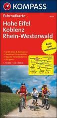 Carta cicloturistica n.3059. Hohe Eifel, Koblenz, Rhein-Westerwald 1:70.000. Adatto a GPS. Digital map. DVD-ROM
