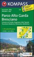 Carta escursionistica n. 694. Parco ALto Garda, bresciano 1:25.000. Adatto a GPS. Digital map. DVD-ROM