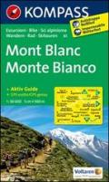 Carta escursionistica n. 85. Monte Bianco-Mont Blanc