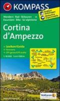 Carta escursionistica n. 55. Cortina d'Ampezzo. Adatto a GPS. Digital map. DVD-ROM