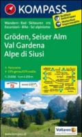 Val Gardena-Alpe de Siusi 1:25.000. Adatto a GPS. DVD-ROM. Digital map