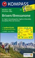 Carta escursionistica n. 615. Bressanone, S. Virgilio-Brixen, St. Vigil 1.25:000. Adatto a GPS. DVD-ROM. Digital map