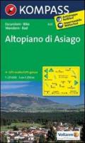 Carta escursionistica n. 623. Altopiano di Asiago 1:25.000. Adatto a GPS. Digital map. DVD-ROM