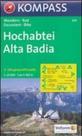 Carta escursionistica n. 624. Alta Badia-Hochabtei 1:25.000. Adatto a GPS. DVD-ROM. Digital map