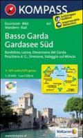 Carta escursionistica n. 695. Basso Garda-Gardasee Süd 1:25.000. Adatto a GPS. Digital map. DVD-ROM