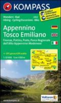 Appennino Tosco Emiliano. Adatto a GPS. DVD-ROM. Digital map