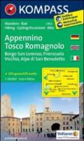 Appennino Tosco Romagnolo. Adatto a GPS. DVD-ROM. Digital map