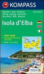 Isola d'Elba 1:25.000. Adatto a GPS. DVD-ROM. Digital map