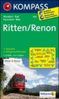 Carta escursionistica n. 068. Renon-Ritten. Adatto a GPS. DVD-ROM. Digital map