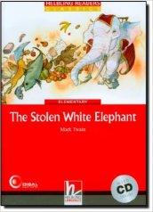 HEL READERS RED 3 TWAIN STOLEN WHITE ELEPHANT+CD