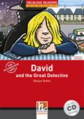 HEL READERS RED 1 HOBBS DAVID GREAT DETECTIVE+CD