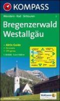 Carta escursionistica n. 2. Austria. Vorarlberg. Bregenzerwald-Westallgäu 1:50.000. Adatto a GPS. DVD-ROM. Digital map