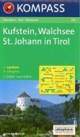 Carta escursionistica n. 09. Austria. Tirolo... Kufstein, Walchsee, St. Johann in Tirol 1:25.000. Adatto a GPS. DVD-ROM digital map