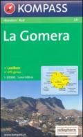 Carta escursionistica n. 231. Spagna. Isole Canarie. La Gomera 1:30.000. Adatto a GPS. DVD-ROM. Digital map