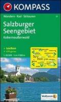 Carta escursionistica n. 17. Austria superiore. Salzburger Seengebiet, Kobernausserwald 1:50.000. Adatto a GPS. DVD-ROM. Digital map