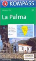 Carta escursionistica n. 232. Spagna. Isole Canarie. La Palma 1:50.000. Adatto a GPS. DVD-ROM. Digital map