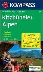 Carta escursionistica n. 29. Austria. Tirolo... Kitzbuheler Alpen 1:50.000. Con carta panoramica. Adatto a GPS. DVD-ROM digital map