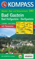 Carta escursionistica n. 040. Austria. Bad Gastein, Bad Hofgastein 1:35000. Con carta panoramica. Adatto a GPS. DVD-ROM. Digital map