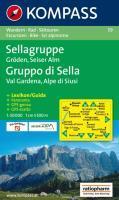 Carta escursionistica n. 59. Gruppo di Sella 1:50.000. Adatto a GPS. DVD-ROM. Digital map