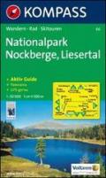 Carta escursionistica n. 66. Austria. Carinzia. Nationalpark Region Nockberge, Liesertal 1:50.000. Con carta panoramica. Adatto a GPS. DVD-ROM digital map