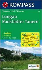 Carta escursionistica n. 67. Austria. Lungau, Radstädter Tauern 1:50000. Adatto a GPS. DVD-ROM. Digital map