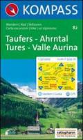 Carta escursionistica n. 82. Tures, Valle Aurina 1:50.000. Adatto a GPS. DVD-ROM. Digital map