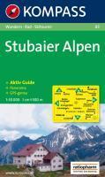 Carta escursionistica n. 83. Austria. Tirolo... Stubaier Alpen 1:50.000. Con carta panoramica. Adatto a GPS. DVD-ROM. Digital map