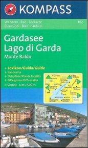 Carta escursionistica n. 102. Lago di Garda. Lago di Garda, Monte Baldo 1:50000. Adatto a GPS. DVD-ROM. Digital map