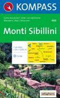 Carta escursionistica n. 666. Toscana, Umbria, Abruzzi. Monti Sibillini, Cascia, Norcia 1:50.000