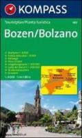 Pianta della città n. 480. Italia. Bolzano 1:8.000